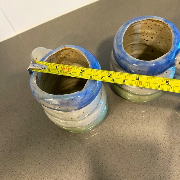 Unique Handmade Set of 2 Mini Mugs - Picture 7 of 7